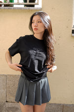 Load image into Gallery viewer, POCHA BLACK TEE
