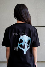 Load image into Gallery viewer, POCHA BLACK TEE
