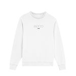 Load image into Gallery viewer, POCHA WHITE CREWNECK
