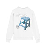 Load image into Gallery viewer, POCHA WHITE CREWNECK
