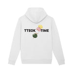 Load image into Gallery viewer, TTEOK TIME WHITE HOODIE
