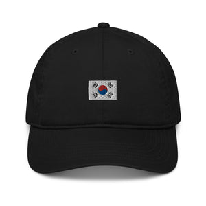 KOREAN FLAG BLACK DAD HAT